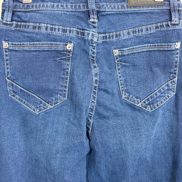 Rock & Roll Denim Womens High Rise Flare Trouser Jeans Medium Wash W26 L34 - Picture 4 of 8